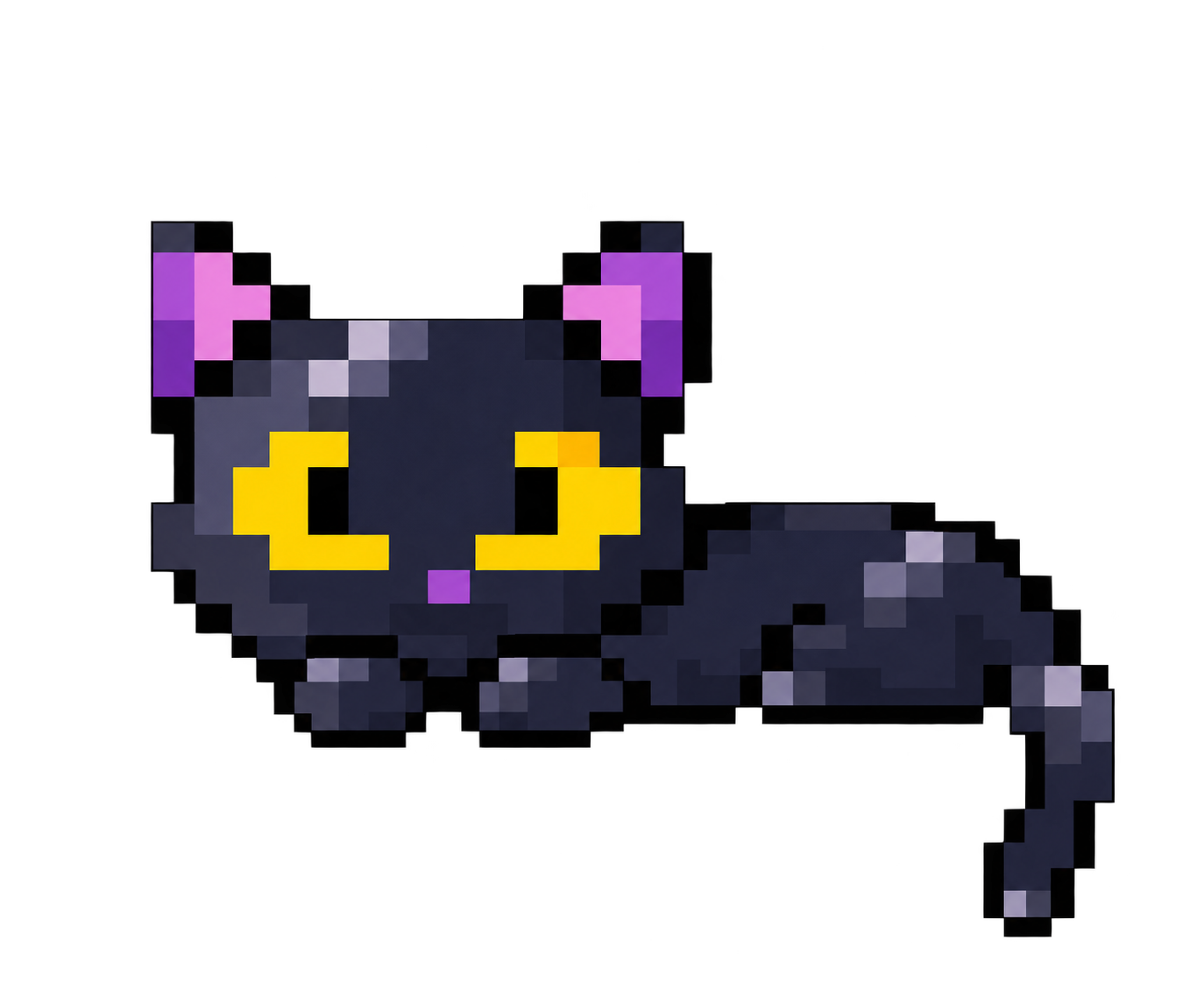 Пиксельный котик Cloude